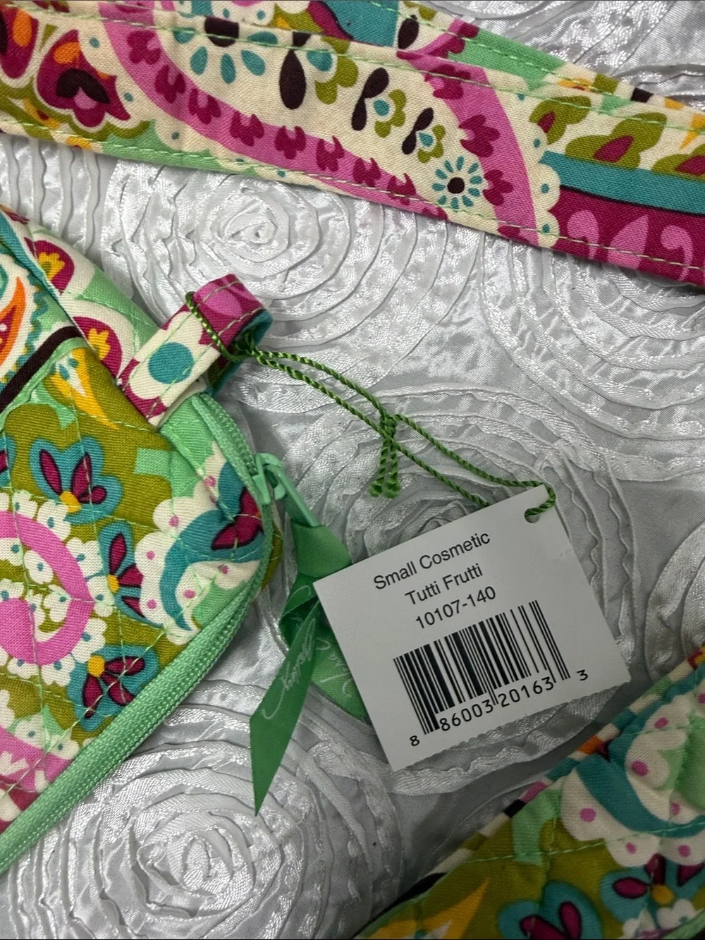 Vera Bradley Tutti-Frutti Hipster Bag, Turn Lock Wallet, & Pouch Combo